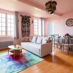 Appartement Le Rose Poudre - Spacieux Et Lumineux- Hypercentre